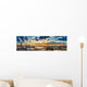 Scenic Summer Night Panorama Wall Decal Panoramic
