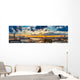 Scenic Summer Night Panorama Wall Decal Panoramic