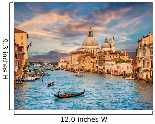 Canal Grande with Santa Croce Wall Decal