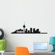 Berlin Skyline Wall Decal Panoramic