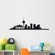 Berlin Skyline Wall Decal Panoramic