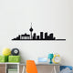 Berlin Skyline Wall Decal Panoramic