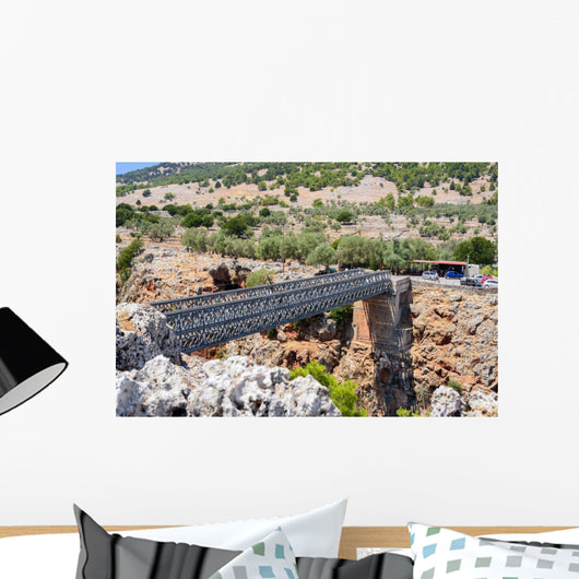Iron Bridge over Aradena Wall Decal