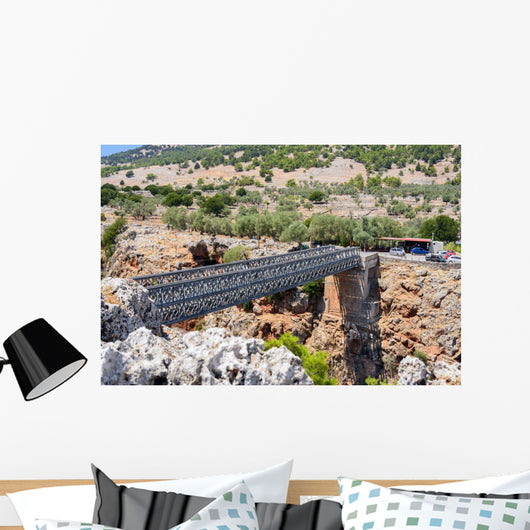 Iron Bridge over Aradena Wall Decal