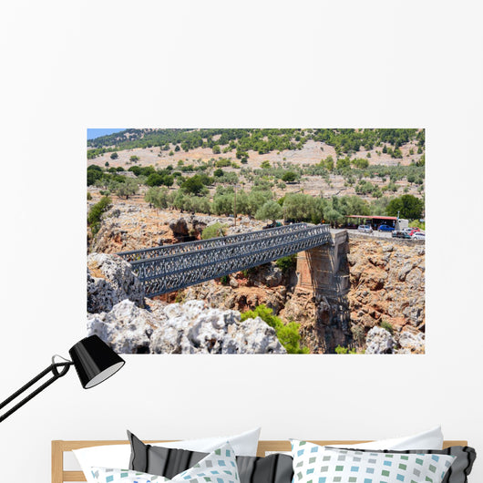Iron Bridge over Aradena Wall Decal