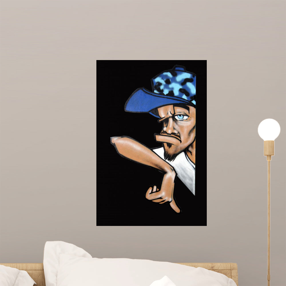 Rapper Wall Decal - WallMonkeys.com – Wallmonkeys
