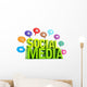 Social Media Wall Decal