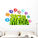Social Media Wall Decal