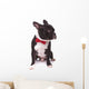Seated French Bulldog Wall Decal