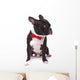 Seated French Bulldog Wall Decal