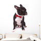 Seated French Bulldog Wall Decal