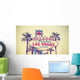 Retro Vintage Toned Welcome Wall Decal