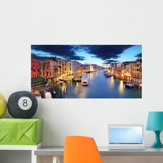 Panorama Venice from Rialto Wall Decal