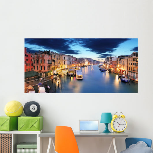 Panorama Venice from Rialto Wall Decal