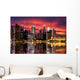 Building with Reflection Wall Decal