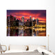 Building with Reflection Wall Decal
