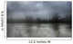 Heavy Rain over River Wall Decal