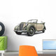 European Prewar Luxury Convertible Wall Decal