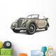 European Prewar Luxury Convertible Wall Decal