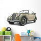 European Prewar Luxury Convertible Wall Decal