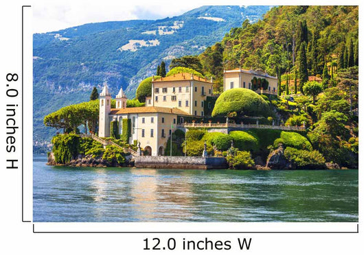 Romantic Lago Di Como Wall Decal