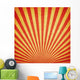 Sunburst Retro and Duplicate Wall Decal