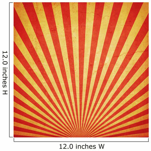 Sunburst Retro and Duplicate Wall Decal