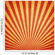 Sunburst Retro and Duplicate Wall Decal