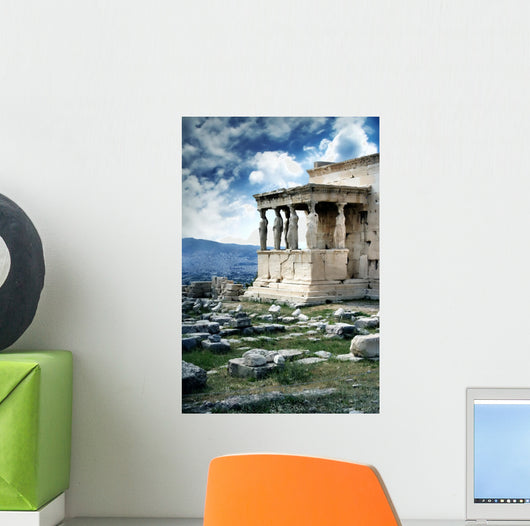 Caryatids Famous Acropolis Athens Wall Decal