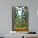 Autumn Fern Forest Wall Decal