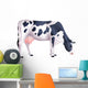 Cow Realistic Illustration Wall Decal