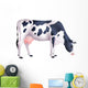 Cow Realistic Illustration Wall Decal
