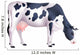 Cow Realistic Illustration Wall Decal