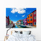 Venice Landmark Burano Island Wall Decal