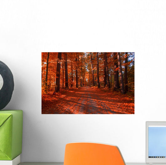 Fall Drive Wall Decal