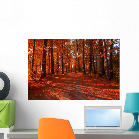 Fall Drive Wall Decal