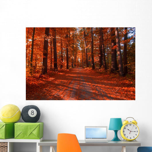 Fall Drive Wall Decal