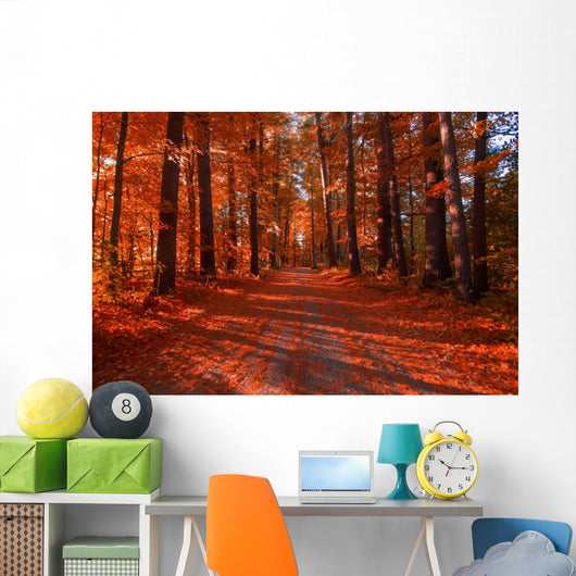 Fall Drive Wall Decal