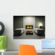 Modern Interior with Fireplace Wall Decal