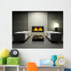 Modern Interior with Fireplace Wall Decal