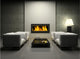 Modern Interior with Fireplace Wall Decal