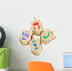 Chanukah Dreidels Decoration Wall Decal