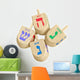Chanukah Dreidels Decoration Wall Decal