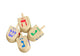 Chanukah Dreidels Decoration Wall Decal