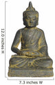 Beautiful Antique Buddha Statue Wall Decal