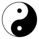 Yin Symbol Wall Decal