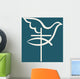 Church Logo Cross Jesus Wall Decal