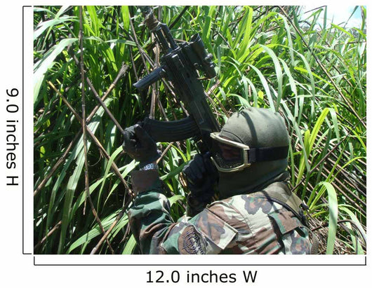 Airsoft Tactical Simulation Attack Wall Decal