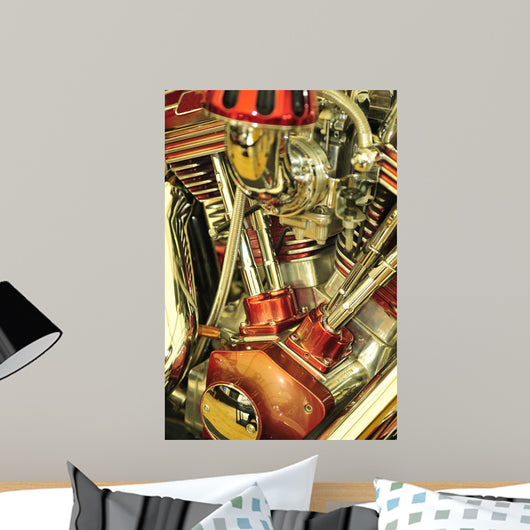 Ultra Clean Bikes Motor Wall Decal