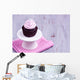 Pink Chocolate Cupcake Wall Decal